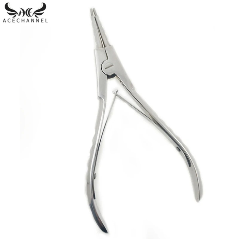 

Acechannel открывающиеся плоскогубцы из нержавеющей стали для пирсинга тела кольцо для пирсинга