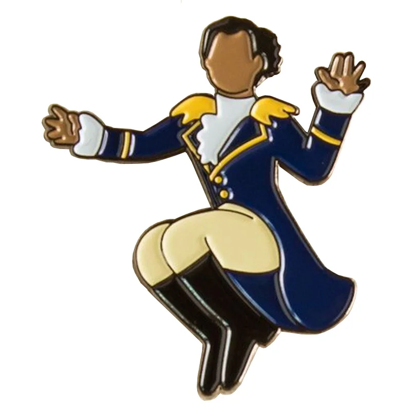 Alexander revolutionary brooch pin Broadway Musical fan art collection