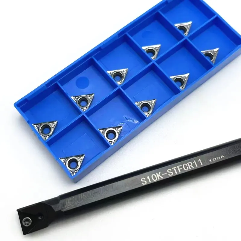 TCMT110204 VP15TF TCMT110204 UE6020 utensile di tornitura per S12M-STFCR11 S16Q-STFCR11 S20R-STFCR11 portautensili di tornitura