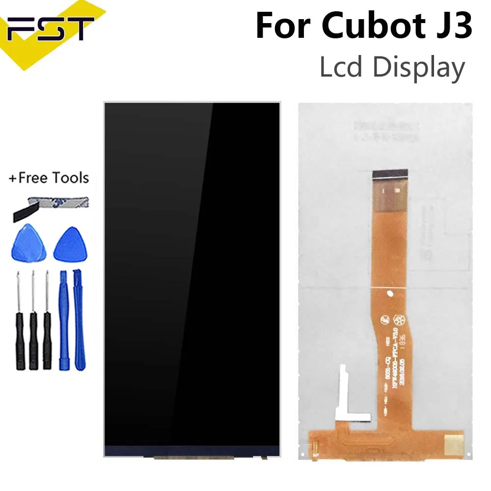 Cubot J5 LCD 디스플레이 터치 스크린 디지타이저, Cubot J3 Pro LCD 휴대 전화 액세서리 접착제 cubot j3 j3pro 센서 lcd