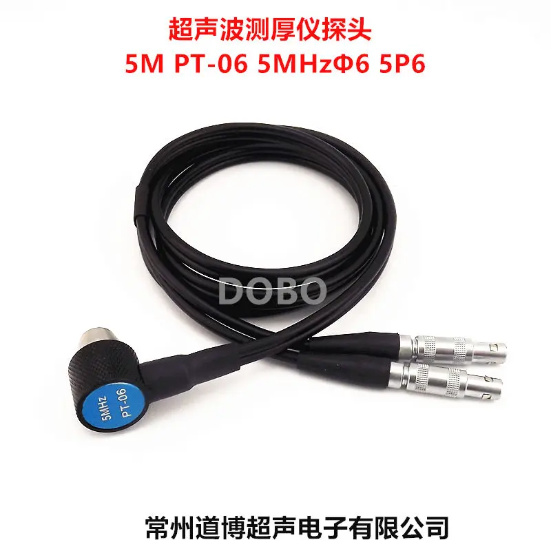 Ultrasonic Thickness Probe 5M PT-06 5MHZD6 (5P6) Standard Universal Thickness Gauge Probe