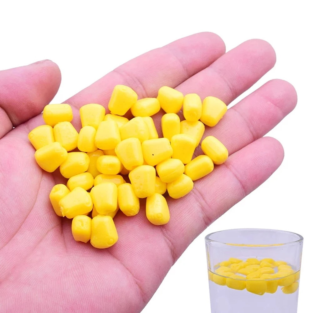 Carp Fishing Lure Floating Lures Soft Plastic Artificial Fishing Corn Smell Bait