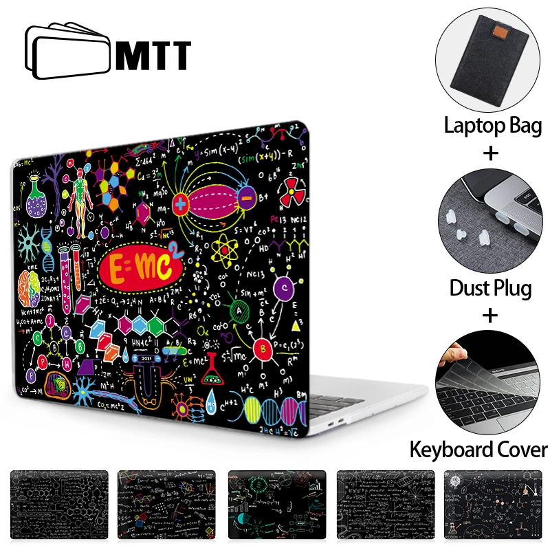 MTT Laptop Case For Macbook Air 13.6 2022 2023 Cover For Macbook Pro 13 14 15 16 M1 Retina With Touch Bar Laptop Sleeve A2681