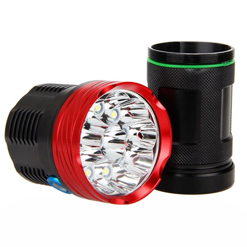 Litwod 10pcs XML-T6 Super Powerful LED Flashlight Tactical Torch USB Lamp Waterproof Fishing Lantern 3 Mode Light