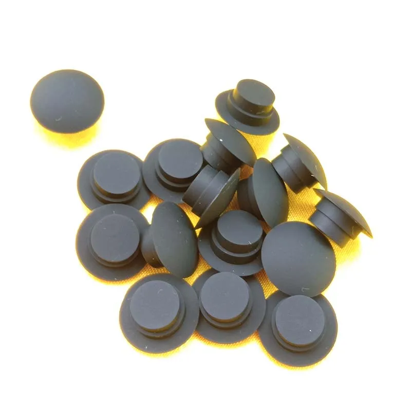 HY-8130 silicone plug rubber stopper Case dust plug Cambered cover Elastic environmental seal hole plug Crash cap 8mm