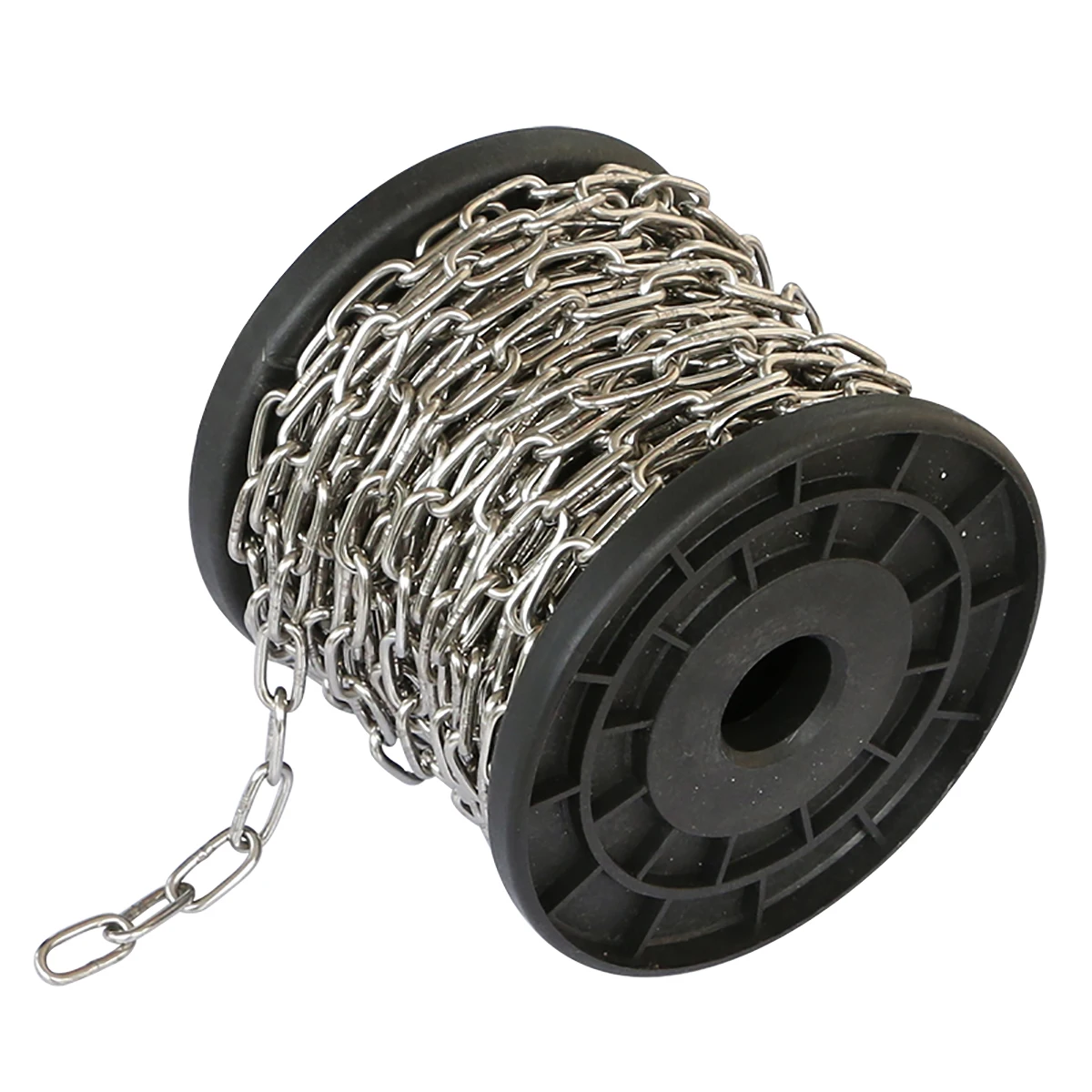 1M Diameter 1.2 1.5 2 2.5 3 4 5 6mm 304 Stainless Steel Chain Traction Chain Clothes Drying Chain Pet Dog Choker Collar Chain