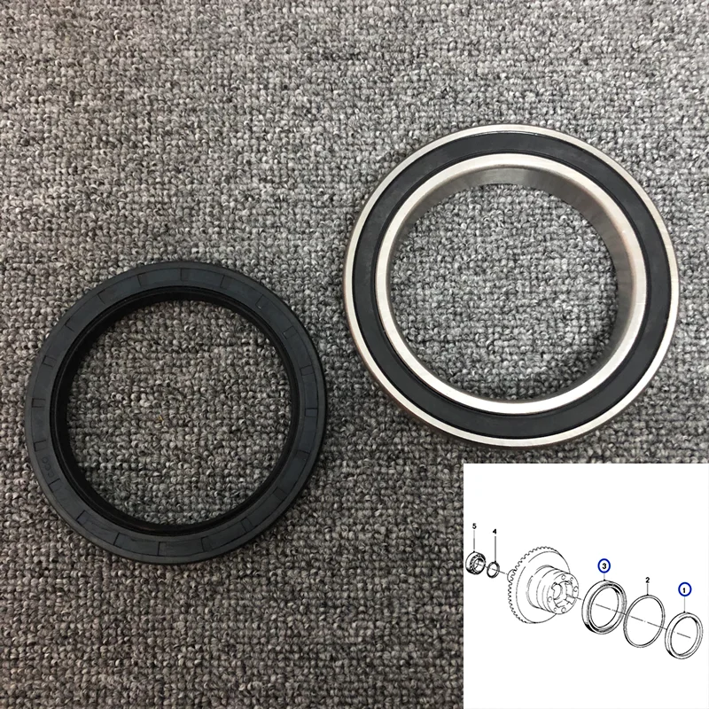 Vedação do óleo da transmissão do eixo traseiro, rolamento para BMW R850GS R1100GS R1150GS ADV R850R R1100R R850RT R1100RT R1150RT R1150RS