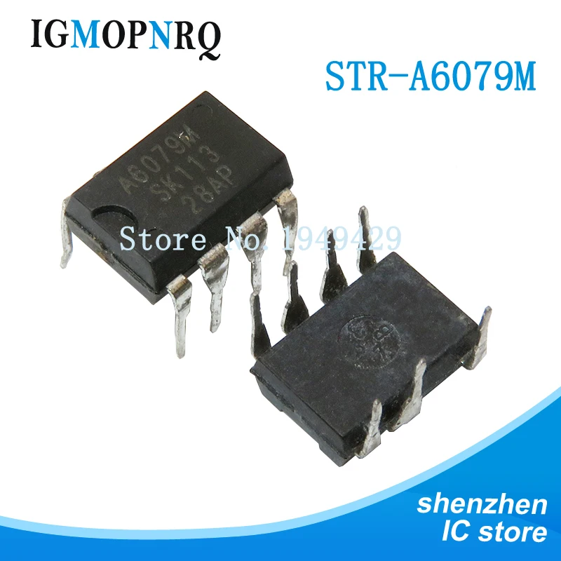 10pcs STRA6079M DIP-7 A6079M DIP7 STR-A6079M A6079 DIP new