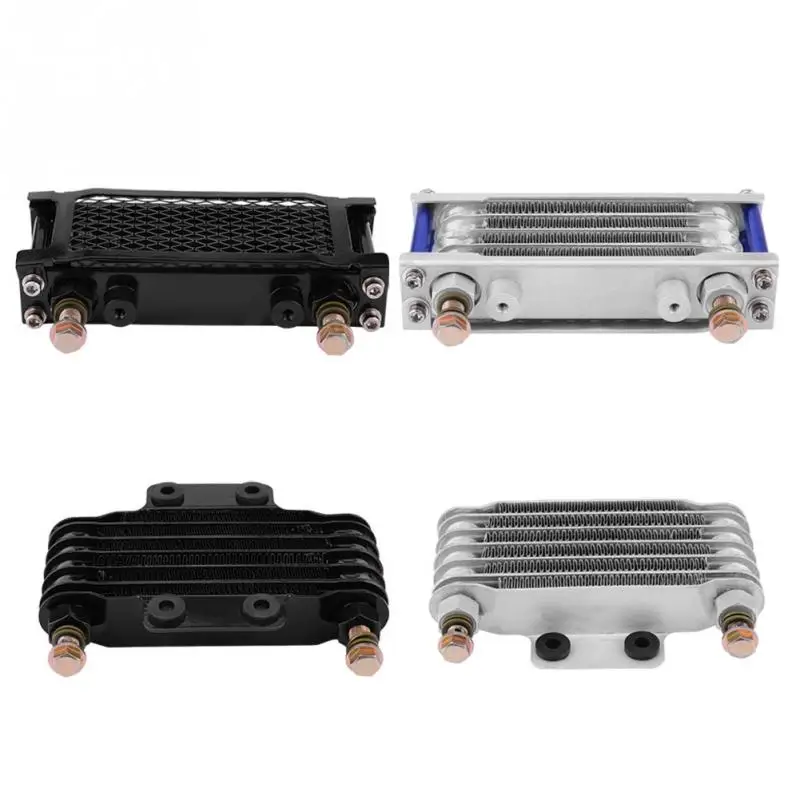 Motorcycle Engine Oil Cooler Oil Cooling Radiator System Kit for Honda CB CG 100CC-250CC Motorcycle Oil Cooler Durable Parts