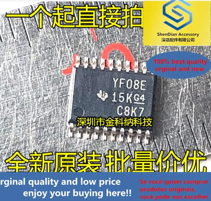 

10pcs only orginal new TXS0108EPWR YF08E screen printing patch TSSOP-20 logic converter import