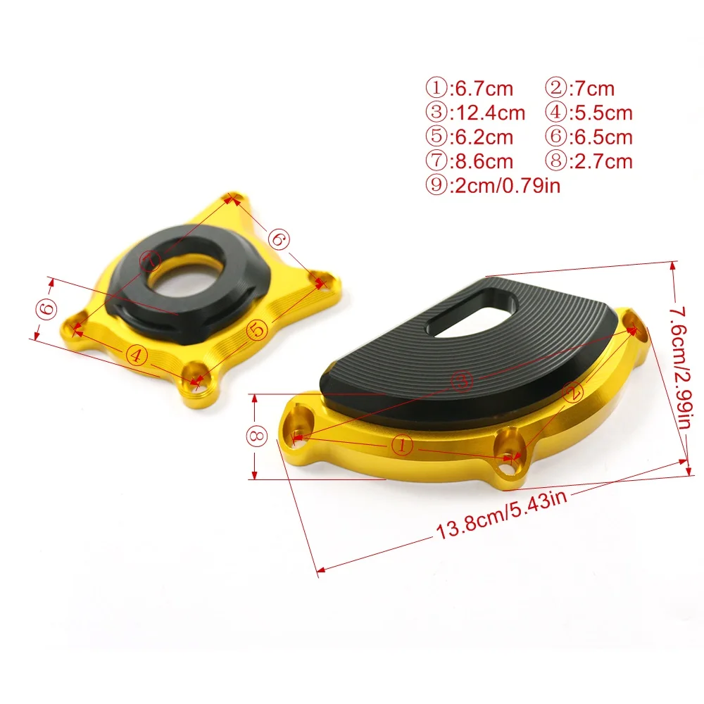 Acessórios da motocicleta caso do motor guarda sliders crash pad proteção capa carenagem guarda para kawasaki z900rs z900 rs 2017-2023