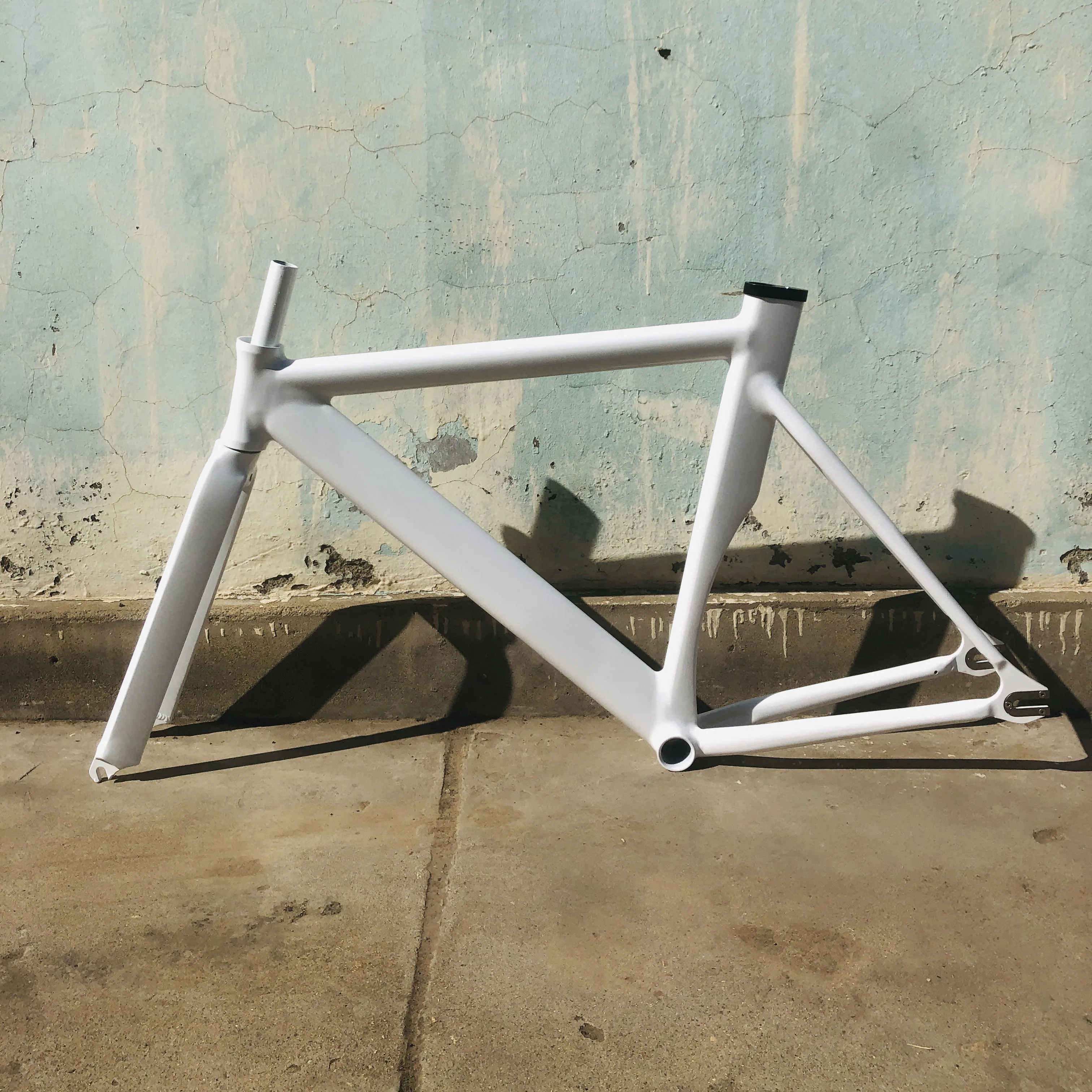 Fixed Gear Bike Frame Track Bicycle Frameset Aluminum Alloy 700C Fixie Single Speed Cycling Parts 52cm