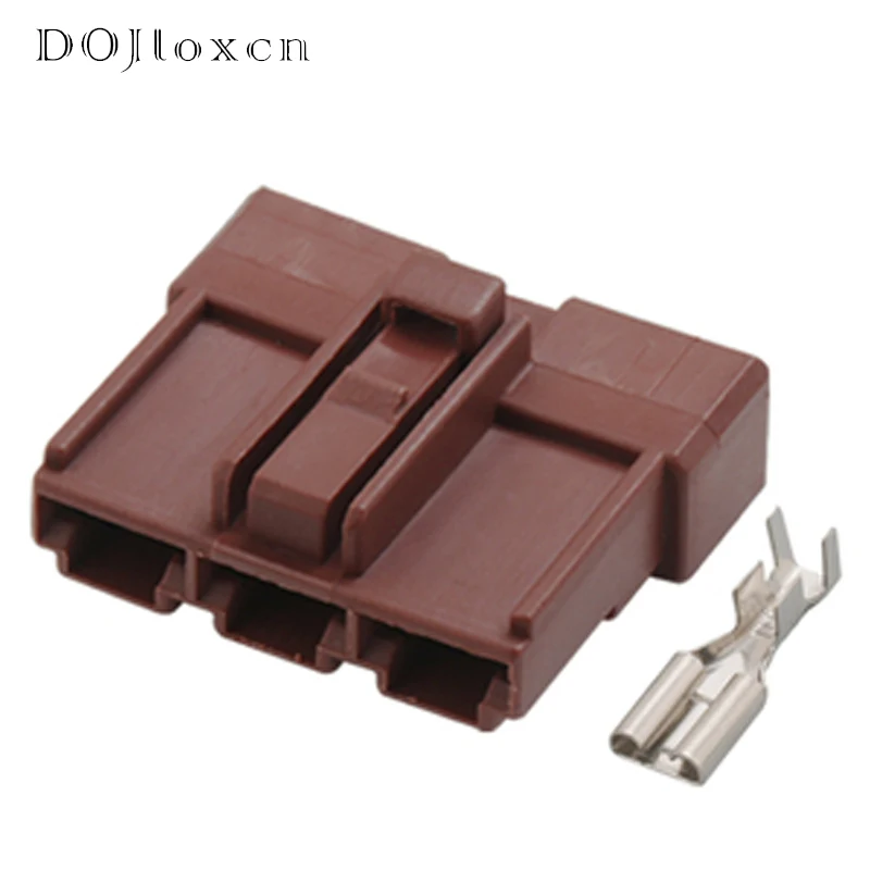 1/5/10/20/50/Sets 3 Pin Way 7.8mm Brown Sumitomo  HD Series Electric Wire Harness Male Female Auto Connector 6098-0208 6098-0210