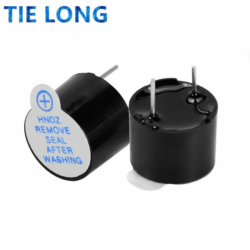 New Arrival 10pcs ShengYang 5v Active Buzzer Magnetic Long Continous Beep Tone 12*9.5mm