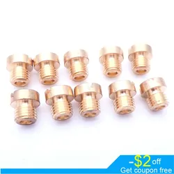 10pcs/set M6 Thread 6mm Motorcycle Main Jet Kit for DellOrto BGM Motoforce Carburetor Injector Nozzle Size 50-200