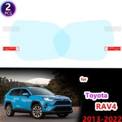 Full Cover Protective Anti-Fog Film for Toyota Rav4 XA50 2013~ 2022 Car Rearview Mirror Rainproof films Accessories RAV 4 XA 50