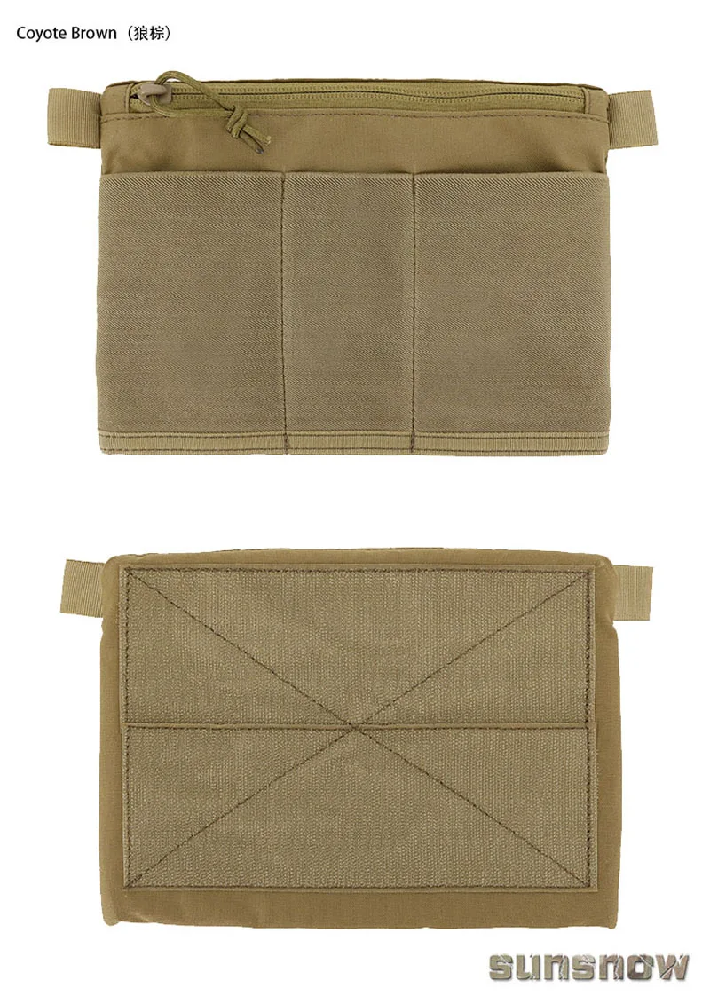 Bolsa táctica MOLLE – Almacenamiento EDC pequeño adjunta