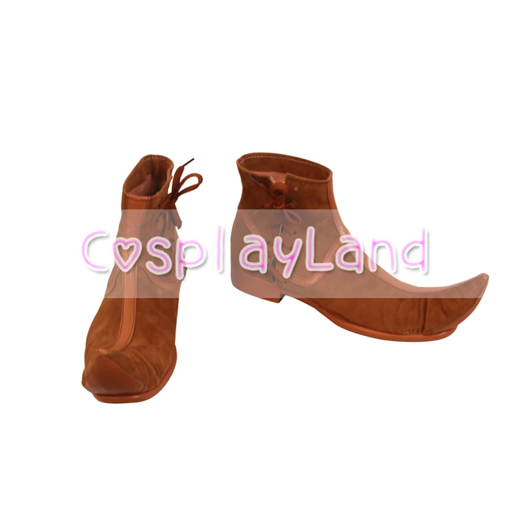 Aladdin Prince Cosplay Boots Shoes Men Shoes Costume Customized Accessories Halloween Party Shoes