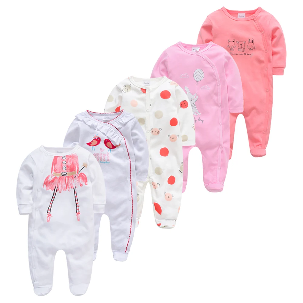 

Baby Pyjamas 5pcs Girl Boy Pijamas bebe fille Cotton Breathable Soft ropa bebe Newborn Sleepers Baby Pjiamas