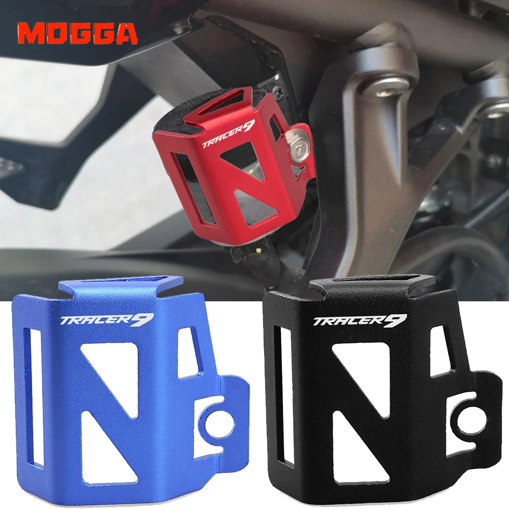 Motorcycle cnc Accessories Rear Brake Fluid Cylinder Cover Oil Tank Protection For Yamaha TRACER 9/9GT 2021 2022 Accessories
