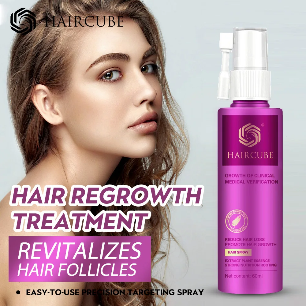 

Hair Growth Essence Spray Natural Healthy Enhance Hair Tonic Anti Hair Loss Treatment Hair Care Products 60ml for Men Women