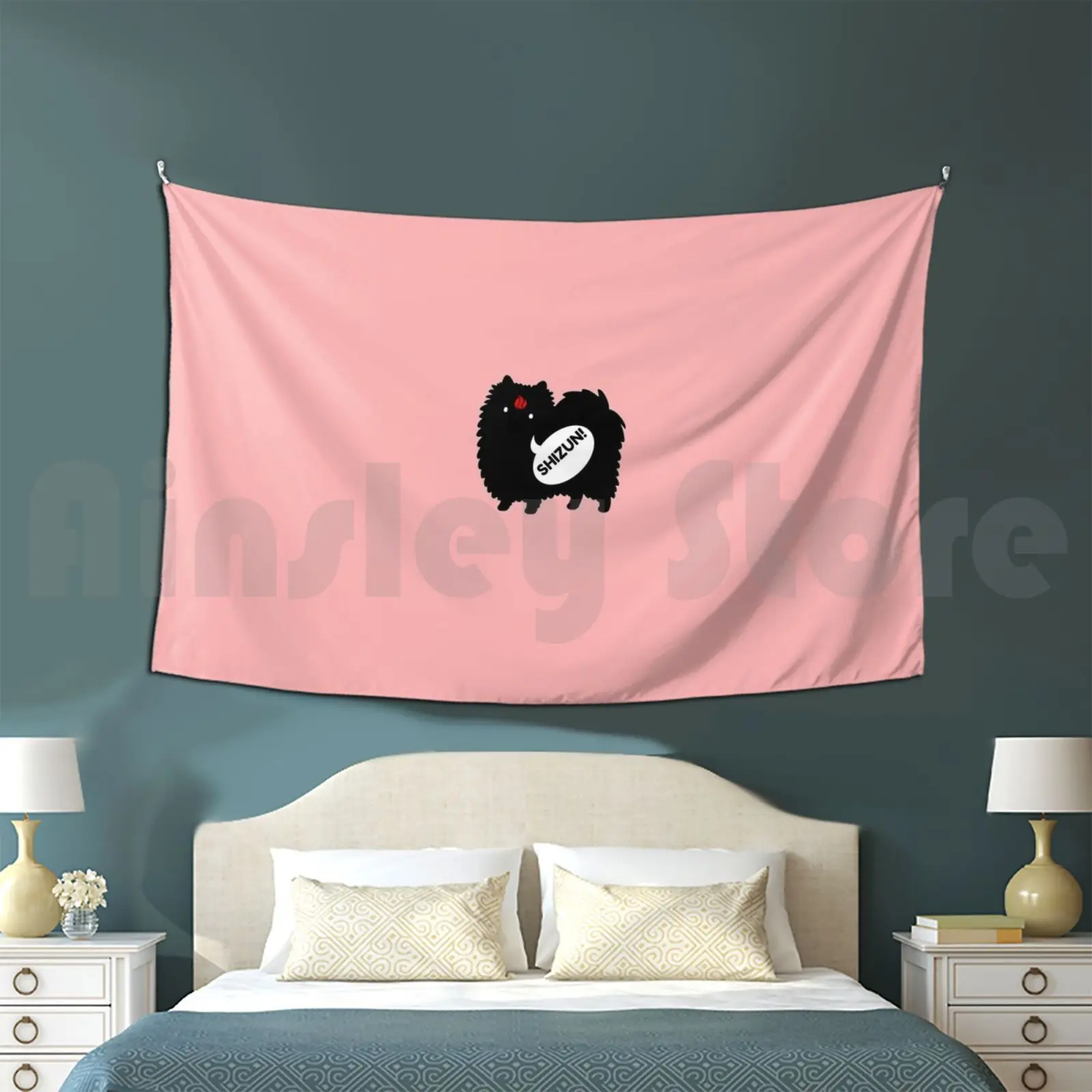 

Померанский шпиц Luo Binghe Svsss Индивидуальный гобелен Bingqiu Luo Binghe Shen Qingqiu Mobei Jun Shang Qinghua