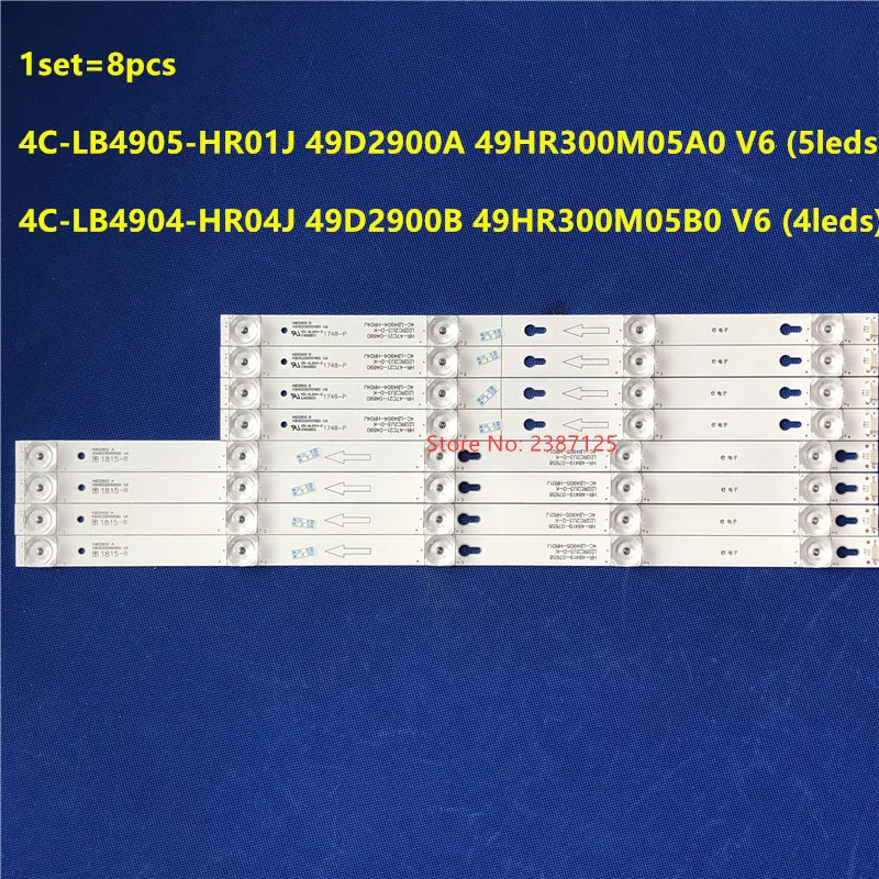 LED Strip For L49P1A-F  49HR300M05A1 4C-LB4904-HR04J 4C-LB4905-HR01J 49UC6306 49UC6316 49UC6326 49UC6406 49UC6416 49UC6426