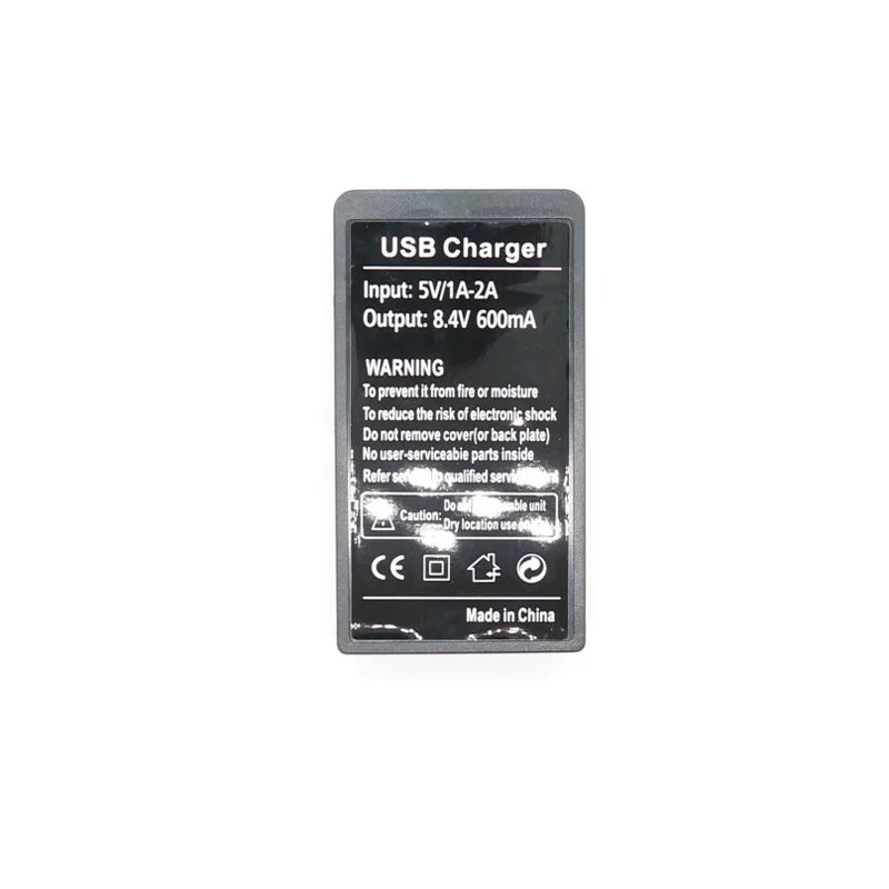 Chargeur de batterie numérique USB, pour appareil photo Canon LP-E8 600mA 5D Mark II III 7D 60D