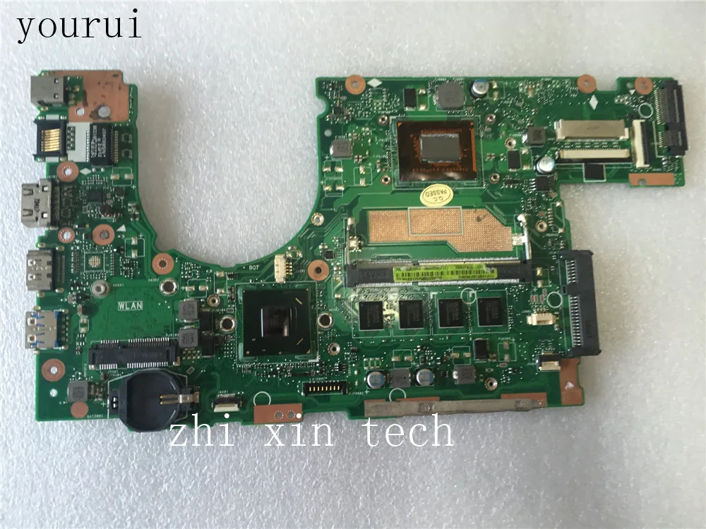 

yourui For ASUS S400CA S500CA Laptop motherboard REV 2.1 with 1007U CPU DDR3 Fully Tested ok