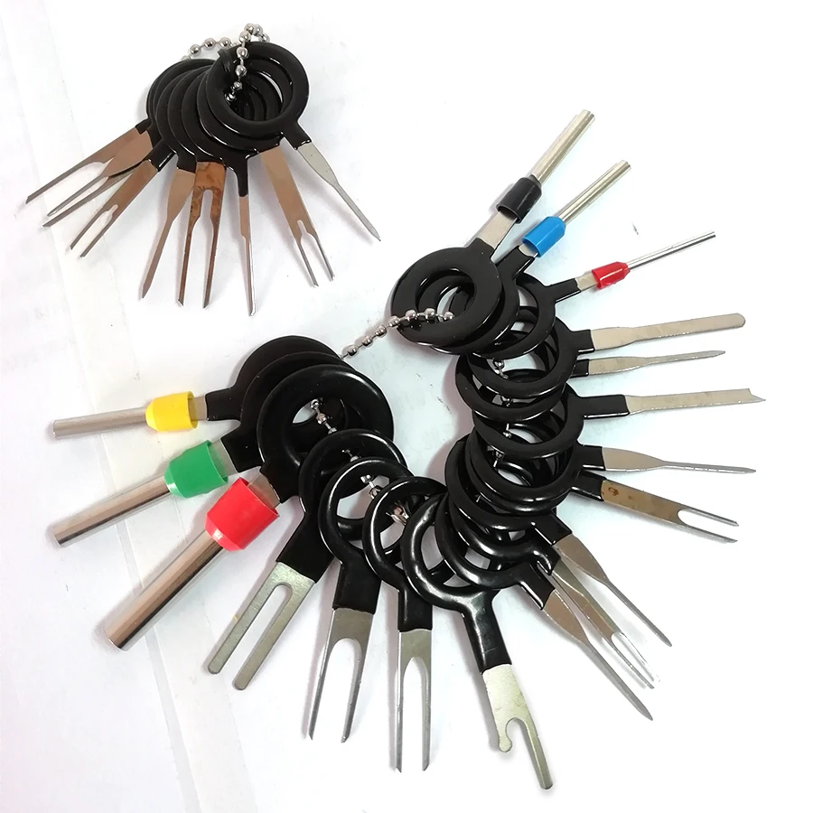 26Pcs Electrical Wiring Crimp Connector Pin Extractor Kit Automobiles Terminal Repair Hand Tools