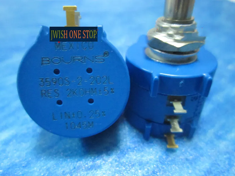 Precision multi-turn potentiometer adjustable resistance 3590S-2-202L 2K