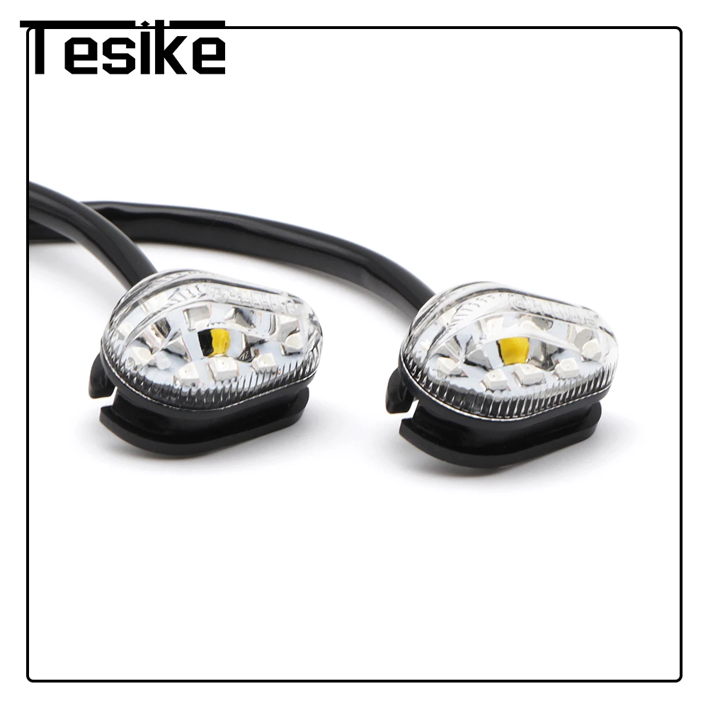 Turn Signals Motorcycle LED Light Accessories For Yamaha R6 R3 R1 FZ1 FZ6 YZF R125 Xj6 MT07 MT09 MT 07 09