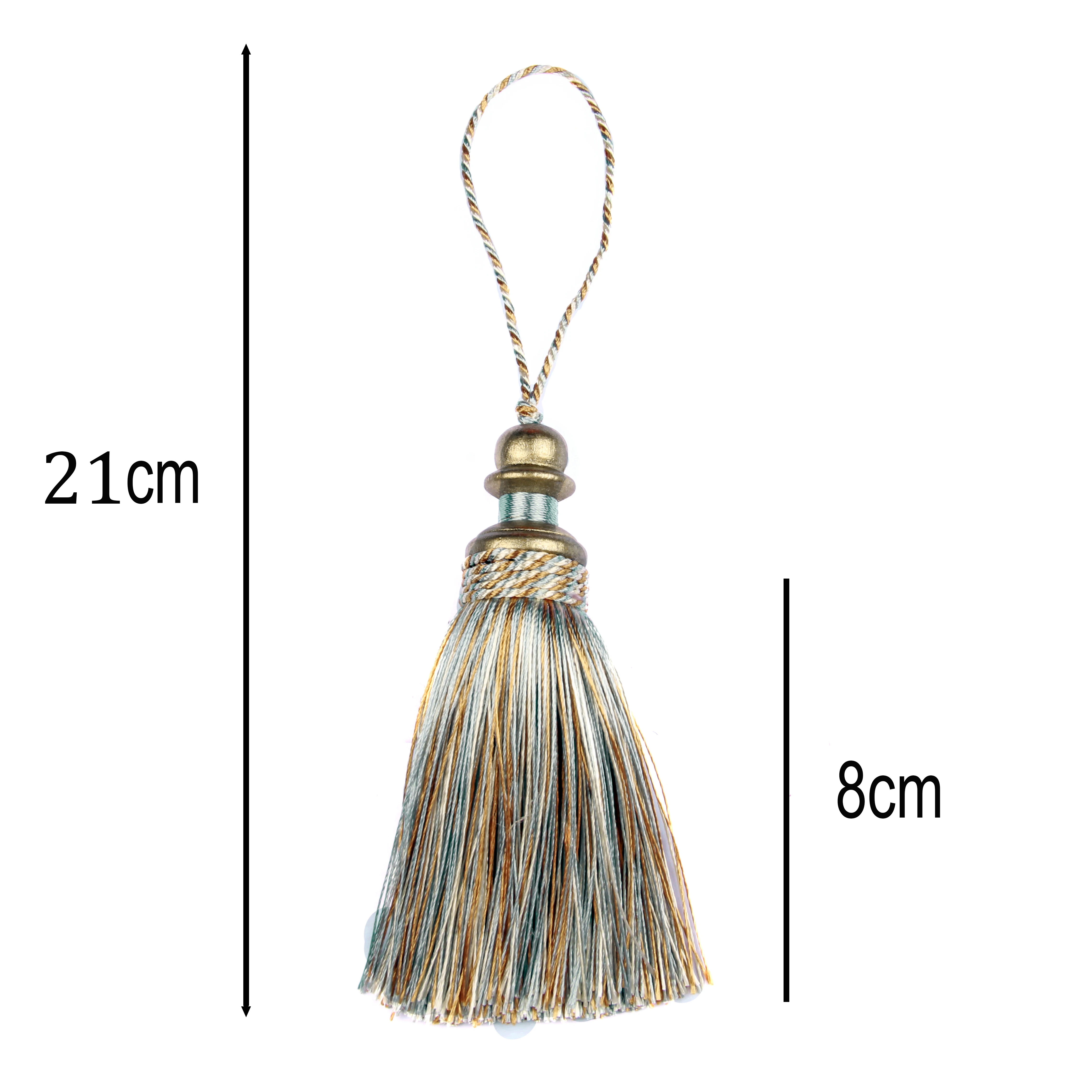 1Pc Hanging Rope Silk Tassels Fringe Sewing For Keychain Straps Jewelry Fringe Tassel DIY Embellish Curtain Accessories