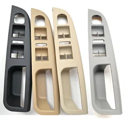 Black Left Driver Window Switch Control Panel Bracket Base Door Handle 1K4 867 049 C For VW Golf Jetta MK5 2005-2010