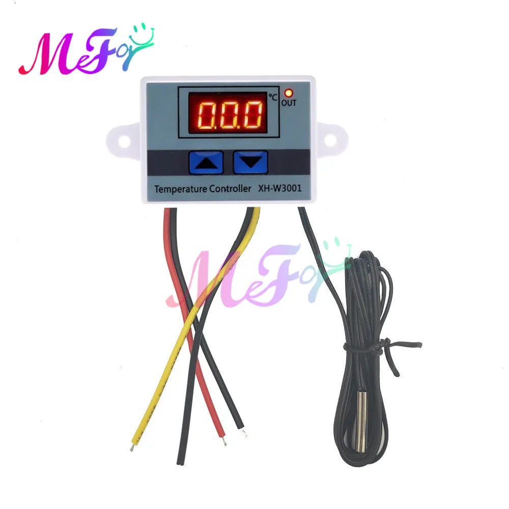 W3001 Digital Control Temperature Microcomputer Thermostat Switch Thermometer New Thermoregulator 12/24/220V