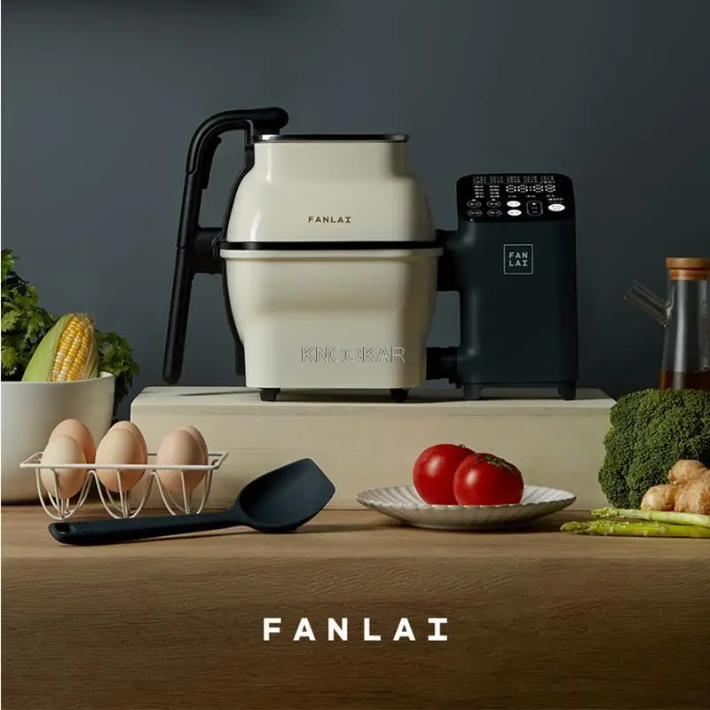 220V Automatische Koken Máy Voedsel Koken Máy Huishoudelijke Intelligente Koken Robot Multifunctionele Koken Chảo