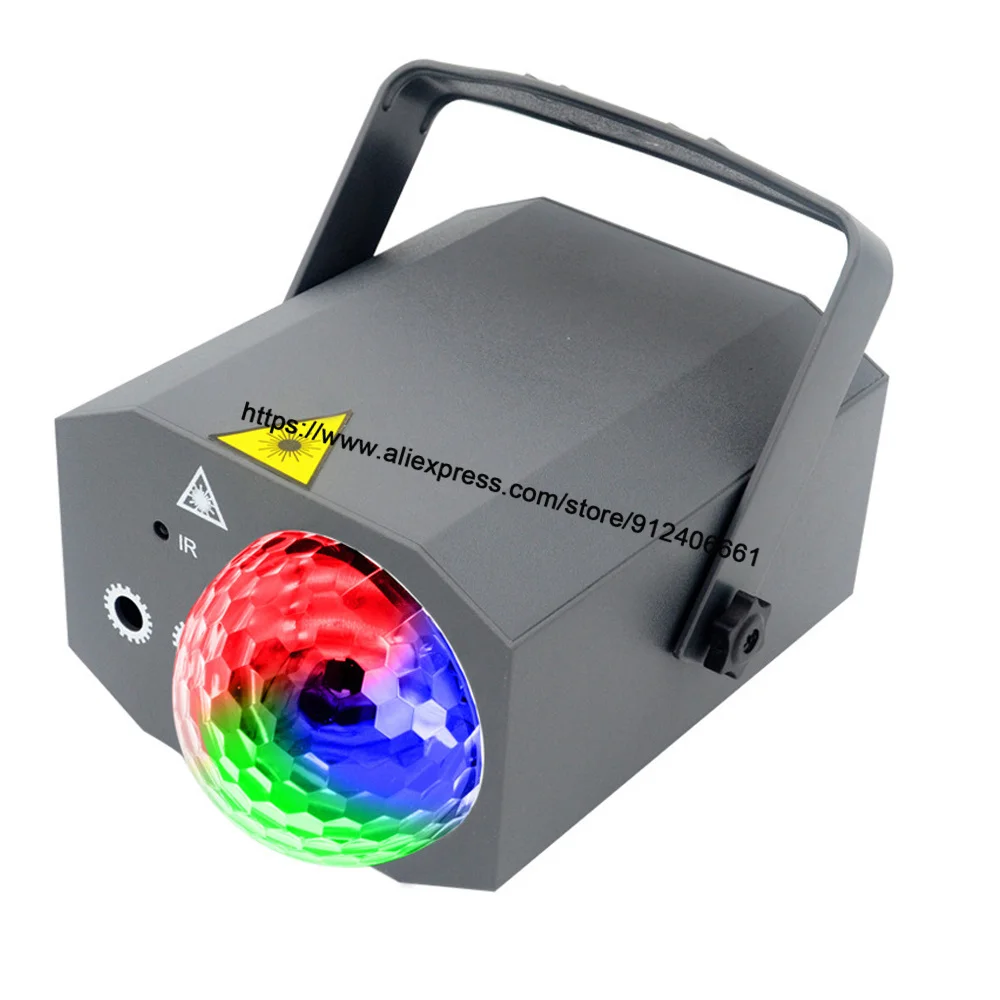 16IN1 Patroon Effect Stage Laser Light Met Led Crystal Magic Ball Disco Rgb Projector Thuis Party Lights Dj Verlichting Laser tonen