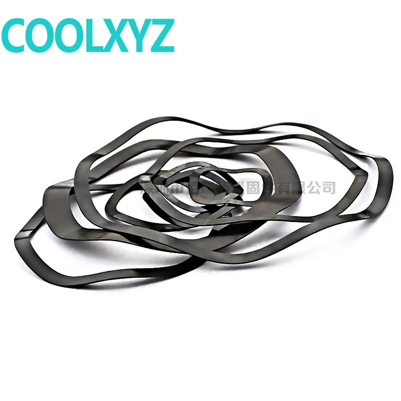 Spring steel 65Mn peak washer wave-shaped washer squiggle elastic washer M3-M40  10PCS