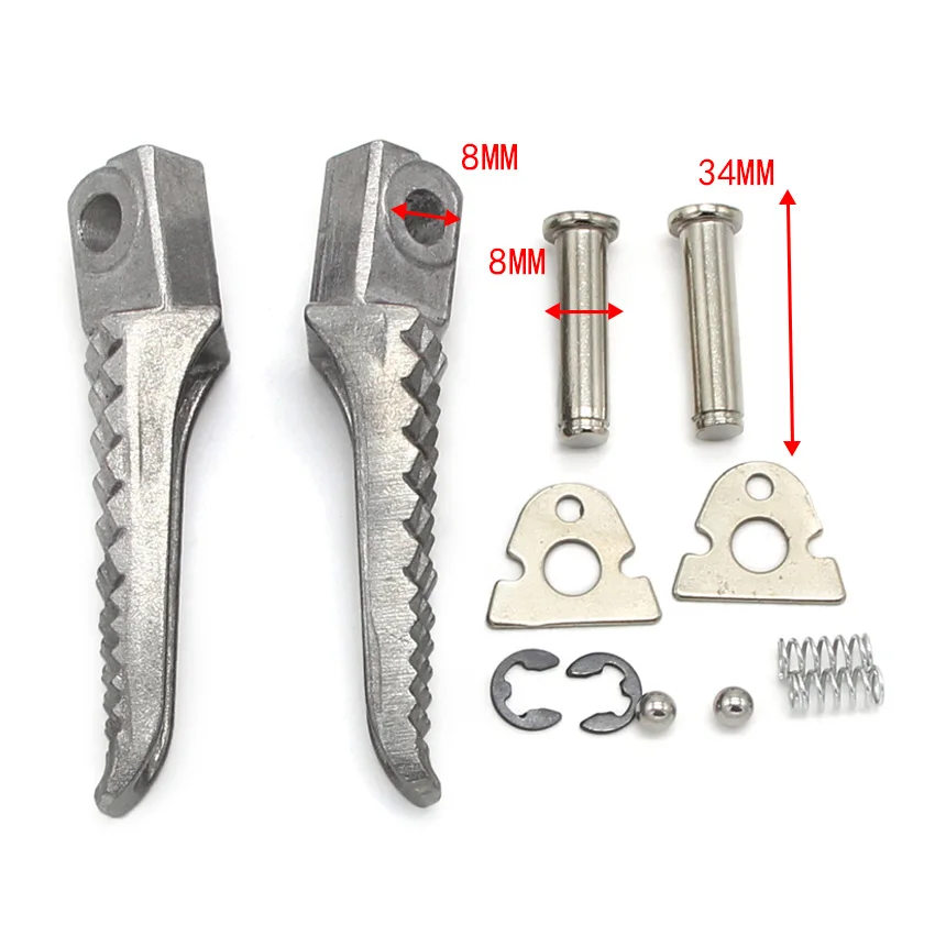 

Motorcycle Footrests Foot pegs rear For Suzuki GSX-R600 GSXR600 GSX-R750 GSXR750 GSXR1000 GSR750 SFV650 GSXS750 SV650 Gladius