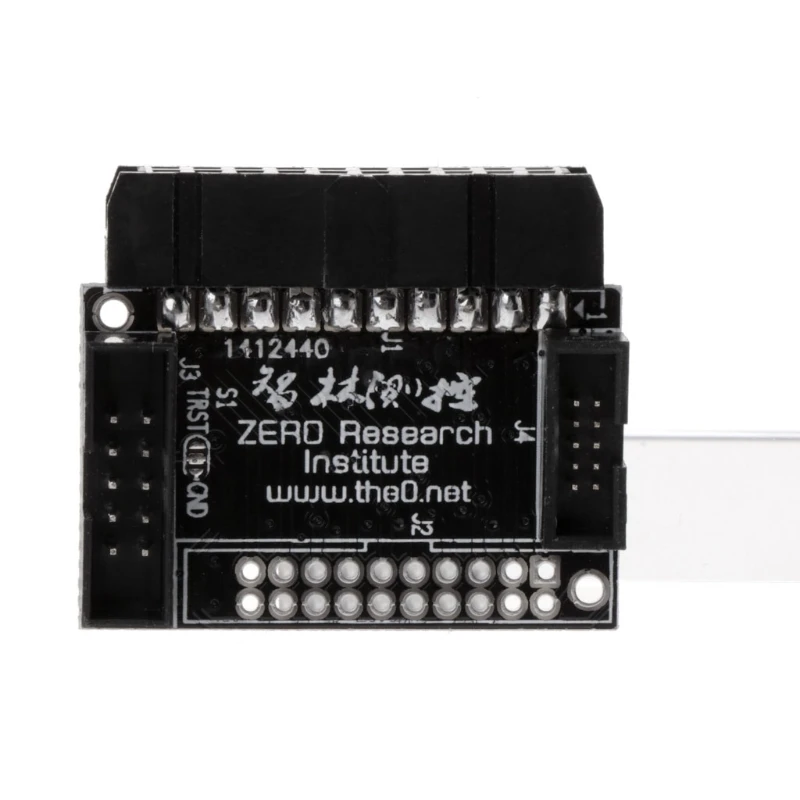 Adapter Board for 20P 2.54 mm JTAG to 10P 2.0mm 1.27mm SWD Converter