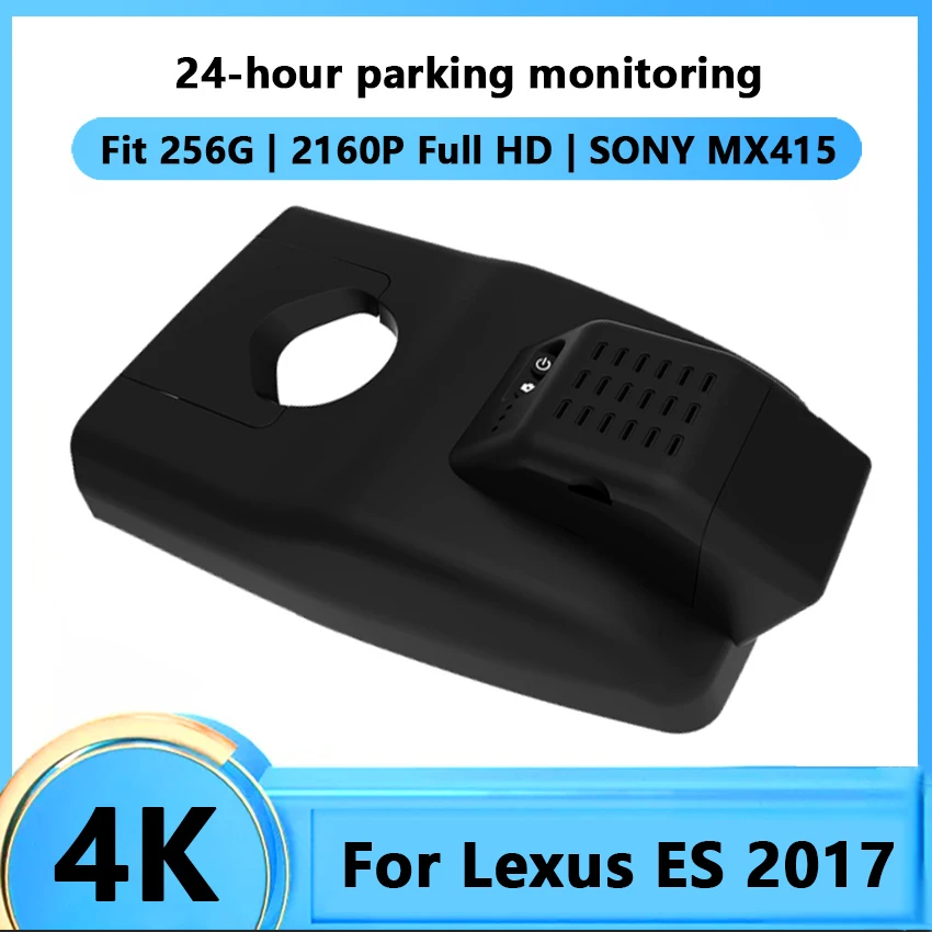 4K Car DVR 24h Parking Monitoring camera Night Vision Dash cam For Lexus ES300H ES200 GS200H GS200T GS200H GS300H GS450H LX570