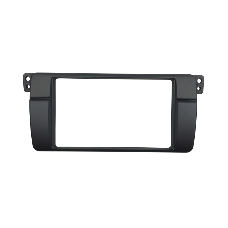 180*105mm Opening Double Din Fascia for BMW 3 Series E46 Radio DVD Stereo Panel Dash Trim Kit GPS Refitting Installation Frame