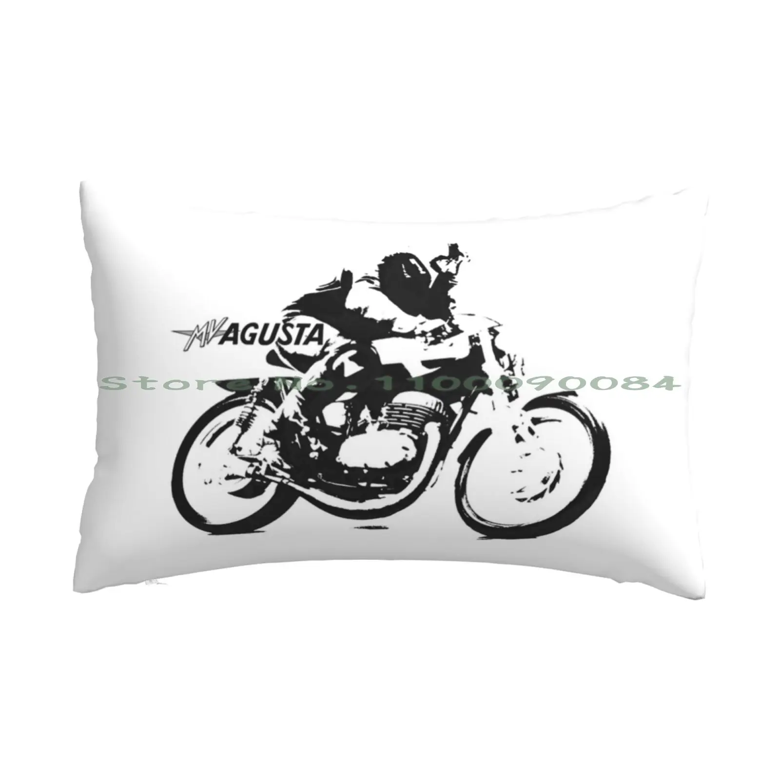 Mv Agusta 1 Pillow Case 20x30 50*75 Sofa Bedroom Anime Manga Japan Aka Car Shonen Shoujo Moon Sailor Long Rectangle Pillowcover