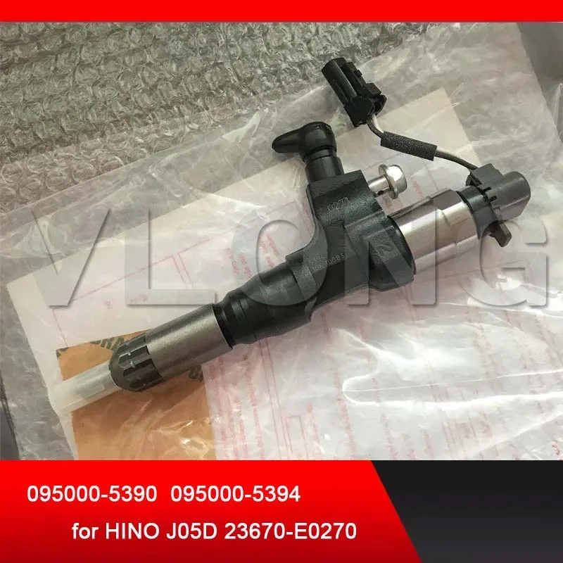 

Common rail fuel injector Nozzle 095000-5390 095000-5391 095000-5393 Fuel Injectors 095000-5394 for HINO J05D 23670-E0270