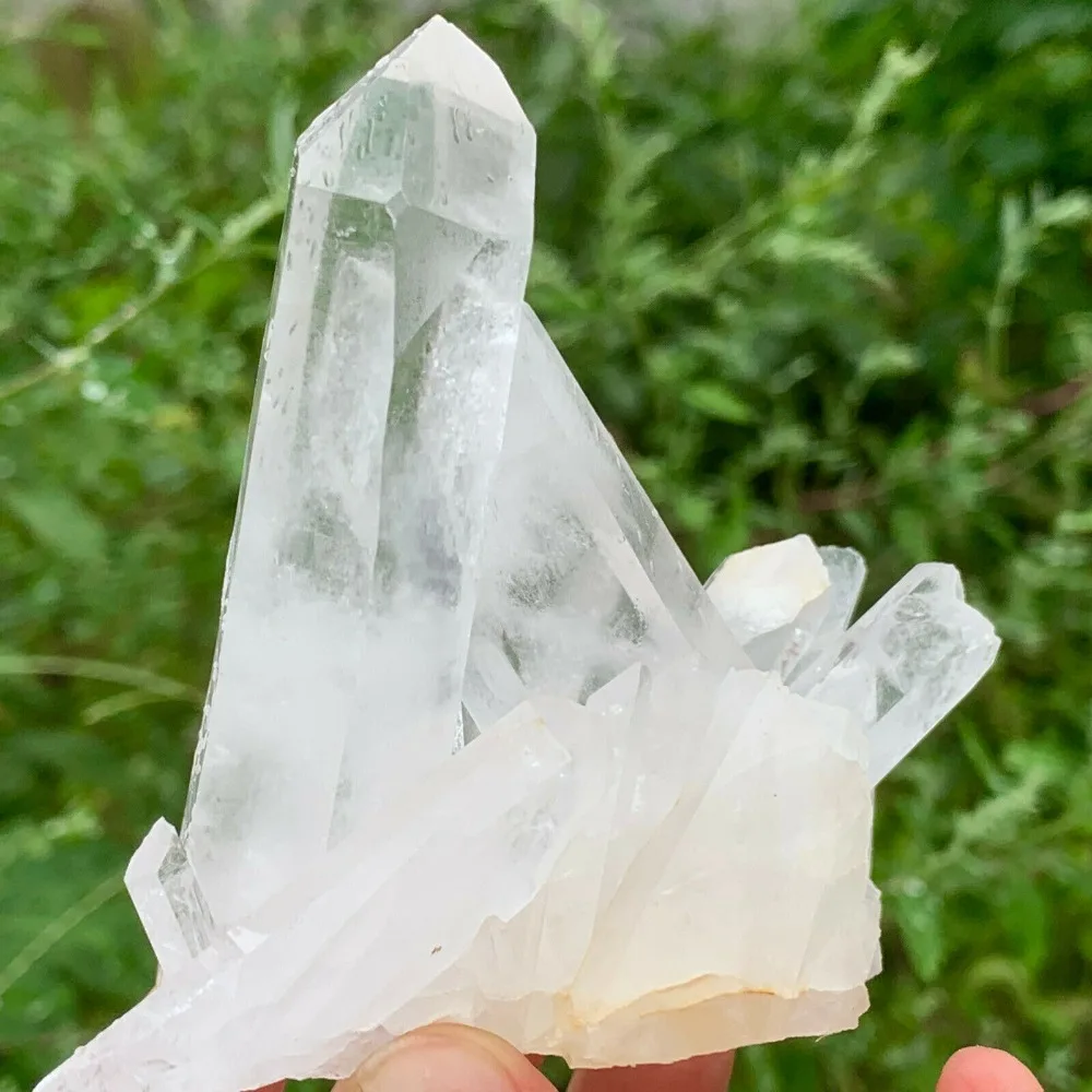 Natural Rare White Quartz Crystal Cluster Mineral Specimen Healing