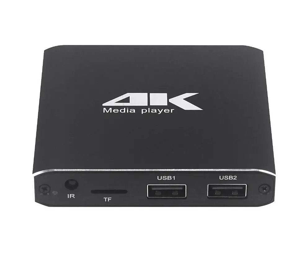 Newest Advertising Player Mini 4K Media Player Support Micro SD TF Card USB Disk 1080P Autoplay Full HD MultiMedia HDD Player