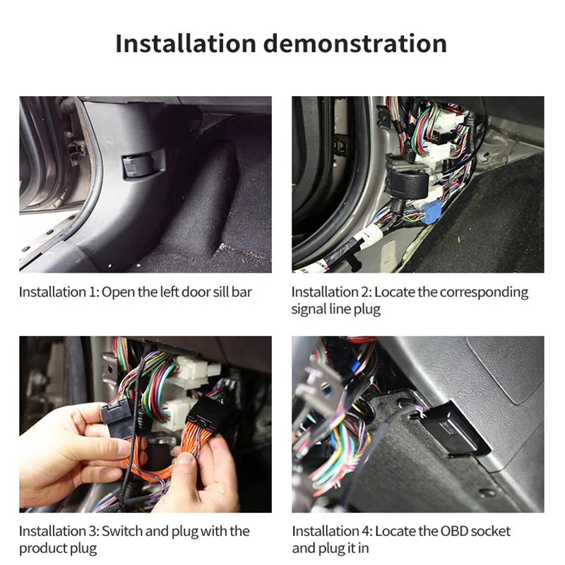 Liandlee Car Auto OBD Speed Lock & Unlock Device per Mitsubishi Xpander 2016 Plug And Play