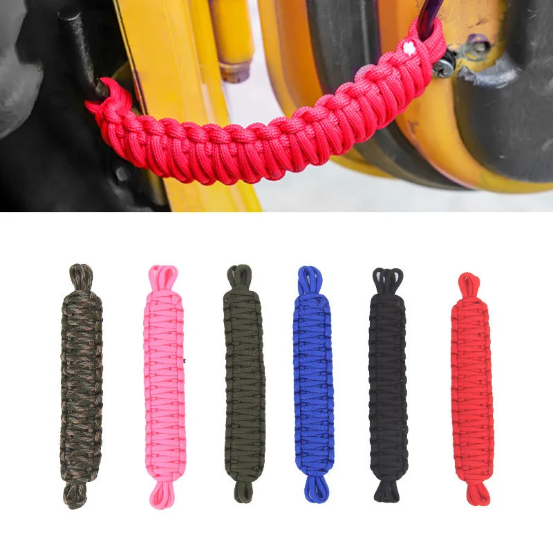 Car Limit Fixed Positioning Rope for Jeep Wrangler CJ YJ TJ JK JKU 1997-2017 Door Adjustable Restriction Protection Rope Strap