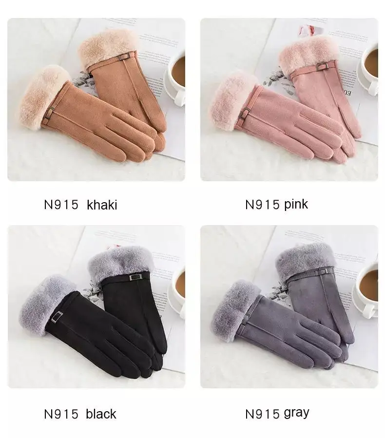 

Fashion Women Warm Gloves Mittens Warm Gloves Mittens Gloves