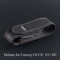 Convoy Flashlight Holster Torch Pouch C8 C8+ S11 M1 M21A S21A S21B S21E Case Camping Carry Case Duty Belt Holder Nylon Sleeve